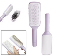 Rotatable Self Cleaning Hair Brush Massage Air Cushion Comb Magic
