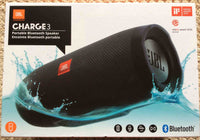 Charge 3 Waterproof Portable Bluetooth Speaker with Built-in Powerbank