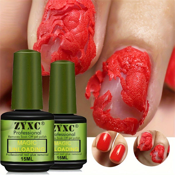 15ml Women Nail Remover Gel Tip Cleaning Synthetic Fingernail Magic Polish