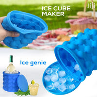 Ice Bucket Ice Cube Mold Silicone Ice Cube Maker Ice Cube Mold Tray Portable