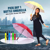 Umbrella Windproof Double Layer Bottle Umbrella for Men, Umbrellas Rain Big