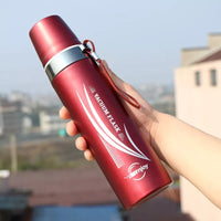Tumbler Insulated Water Bottle Portable Vacuum Flask for Office Tea Milk