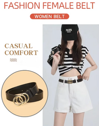 Women's Minimalist and Stylish Versatile Belts, Classic Belts for Jeans and