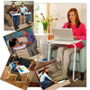 Table Mate 4 with Cupholder - White