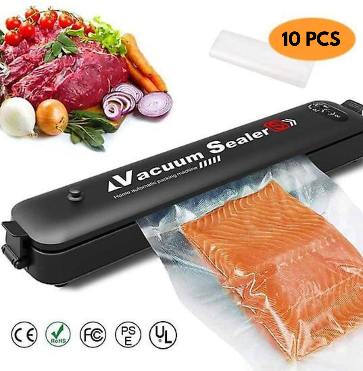 [2in1] Vacuum Sealer Machine | Automatic Vacuum Sealing Packing | Vacuum and