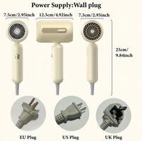 Hair Dryer, Electric Hair Care Dryer, Negative Ion Hair Care with Hot and