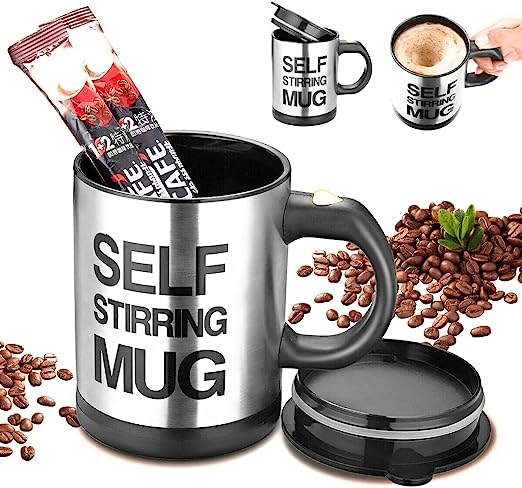 Coffee Mixing Mug / Automatic Self Stirring Mug Cup / Automatics Grinders