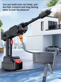 Household Electric High-pressure Car Wash Water Gun Lithium Battery Wireless