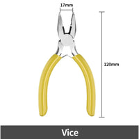 5 Inch Mini Pliers with Pointed Circular Mouth Diagonal Steel Wire Pliers