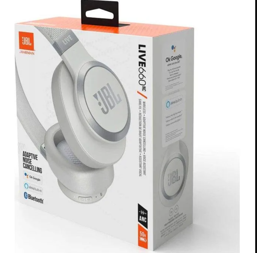 Jbl Live 660nc Wireless Over-Ear Nc Headphones