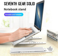 Aluminum Alloy Stainless Steel Adjustable 11 - 17 Inch Notebook Holder