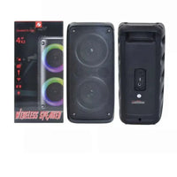 Kts-1266 8" Portable Wireless Bluetooth Karaoke Outdoor RGB Party Speaker