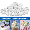 33 Pieces / Set Sugarcraft Cake Decoration Tool Set Fondant Diver Cutters