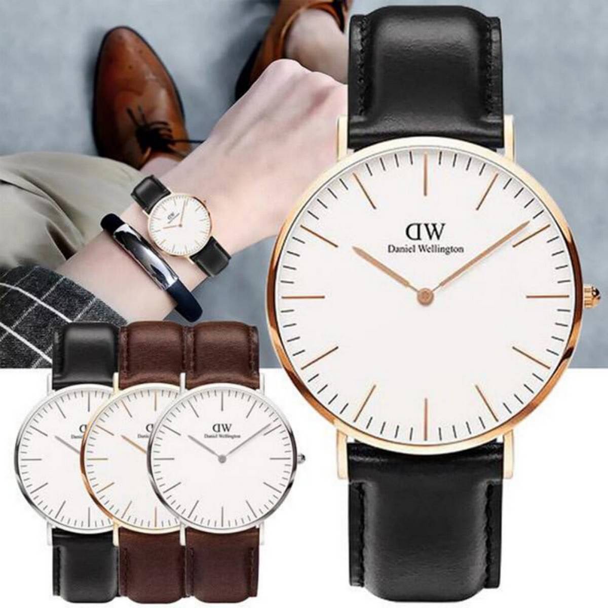 Dw Luxury Watch Black Dial Edition