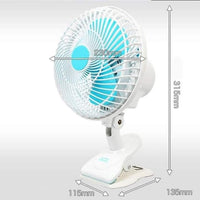 Ac Electric 8 Inch Mini Clip Fan 3 in 1 quality(UK Plug)