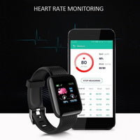 116 Plus Smart Watch Heart Rate Monitor Multi Sport Mode Fitness Smart Band