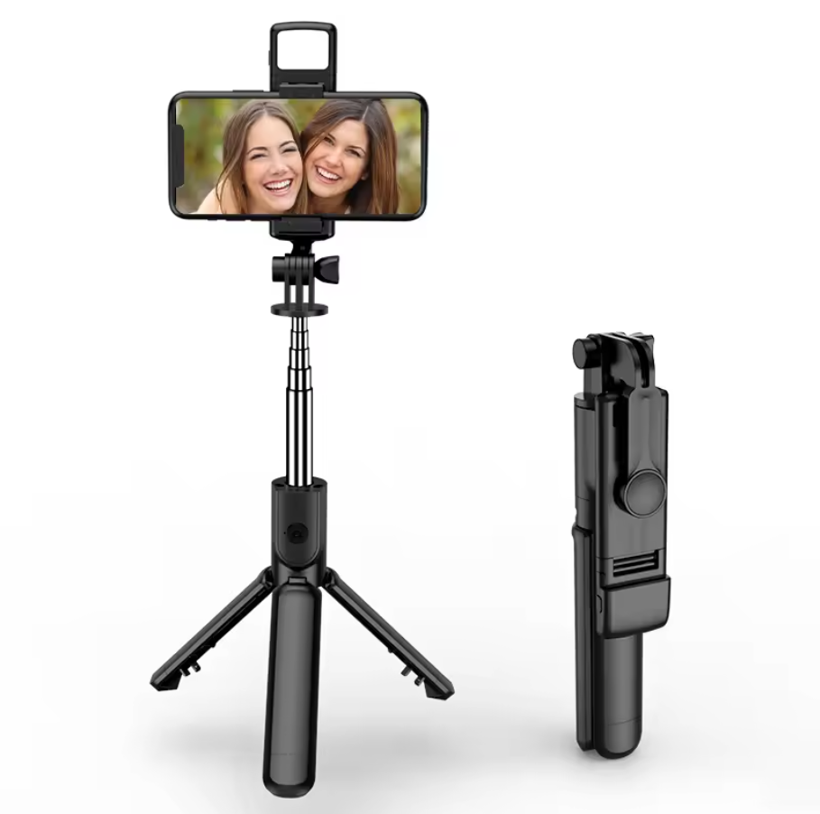 R1s/r1l/r1 Tripod Selfie Stick with LED Fill Light