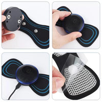 Portable Mini Electric Neck Massager Spine Massage Patch Pain Relief