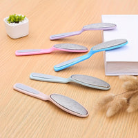 Stainless Steel Double-Headed Foot Scrubber, a Tool for Foot Care, Designed