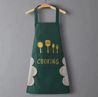 Apron Waterproof Oilproof Can Wipe Hands Kitchen Work Clothes Home Cooking