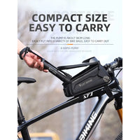West Biking Mtb Bicycle Pump 80 Psi Bike Manual Air Pump Balloon Tire