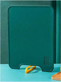 Round & Recatangle Dual-Sided Rotating Cutting Board, Non-Slip Versatile