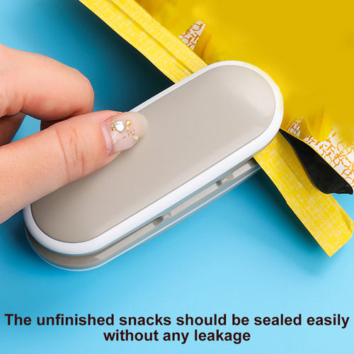 1 Pack Sealing Machine Mini Portable Sealing Clip Hand Pressure Heat Sealing