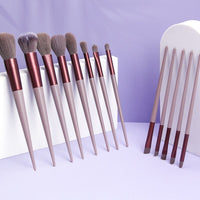 13pcs Makeup Brushes Cosmetic Full Set Soft Hair Female Make Up Tools