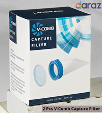 V-comb Capture Filter Refill - 2 Head Lice and Nit Capture Filters