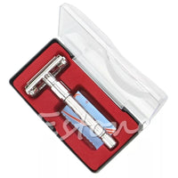Hl-948 Long Handle Double Edge Safety Razor Razors for Men Women Classic Wet