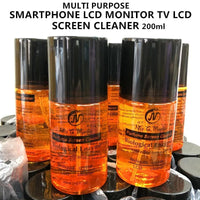 200ml Laptop Screen Cleaner Spray with Microfiber Cloth Gentle Screen