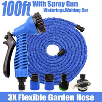 100 Ft Magic Garden Hose with 7 in 1 Spray Functions