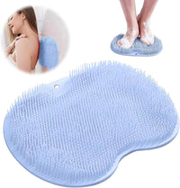 Foot Scrubber for Shower 25 X 30 Cm, Silica Gel Shower Foot Scrubber, Shower