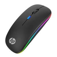 Hp W10 Mouse/Rechargeable Mouse/Bluetooth+Wireless Mouse/Rechargeable Silent