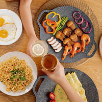 28cm Non-Stick Korean BBQ Grill Pan – Camping & Outdoor