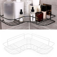Multipurpose Kitchen Bathroom Corner Shelf Wall Mount Storage Rack Bathroom