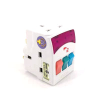 Multi Plug - Multi Socket - 13a Square Pin - Universal Plug Travel Adapter