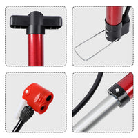 22 Inches Bicycle Pump Prestige Schrader Av Fv Mini Mtb Road Bike Cycling