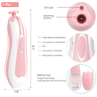 Baby Nail Clippers Safe Electric Baby Nail Trimmer, Baby Nail File Kit Born