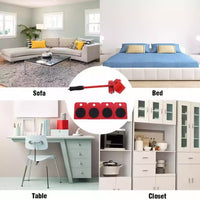 5pc/set Heavy Furniture Moving Tool Transport Lifter Shifter Sofa