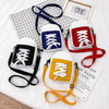 Women Bag Canvas Bag Fashion Creative Personality Shoes Shape Shoulder