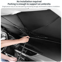 Car Sunshade Umbrella Windshield Folding Front Parasol Umbrella Type Sun