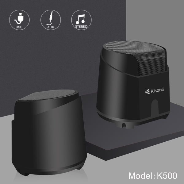 Ultra Loud Subwoofer Kisonli K500 USB 2.0 Multimedia Speaker for PC & Laptop