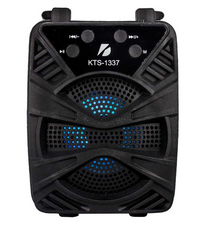 Portable Bass Speaker Bluetooth TF/USB/AUX/led Flashing Lights