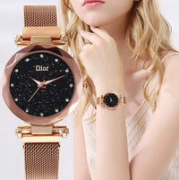 Starry Sky Girls Ladies Magnet Rose Gold Black Gold Blue Purple Red Bronze