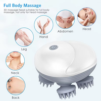 Automatic Electric Massager, 24 Kneading Nodes, Waterproof Deep Tissue