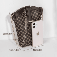 Spring Summer Female Plaid Polka Dot Embroidery Line Hand Bags Designer Lady