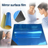 Decorative Self-Adhesive Cuttable Wall Mirror Sticker Waterproof Silver