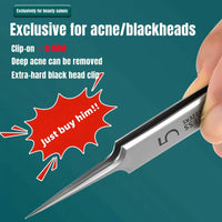 Stainless Steel Unscented Extraction 3pcs Tools, Blackhead & Blemish for