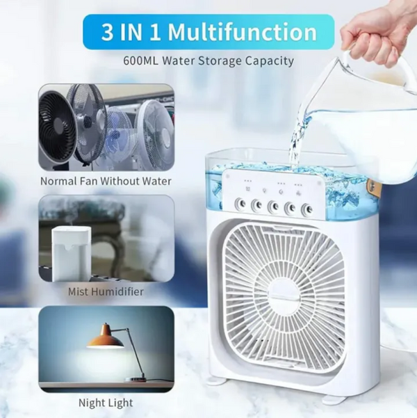 Portable Air Cooler, USB Powered Mini Air Conditioners Personal Mobile